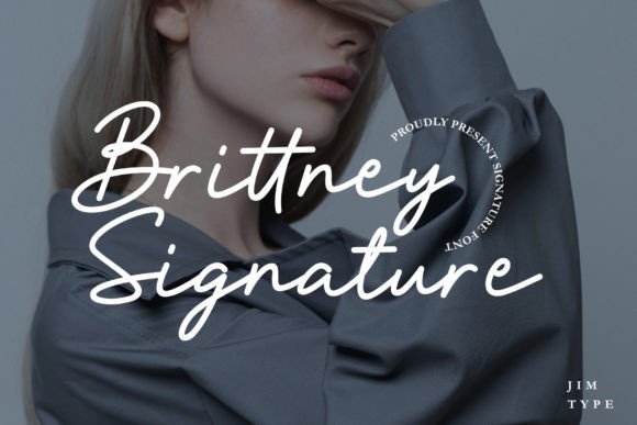 Brittney Signature: Elegant Script Font for Premium Designs