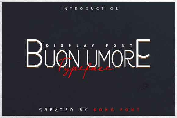 Buon Umore: A Handwritten Font That Brings Modern Playfulness to Your Designs