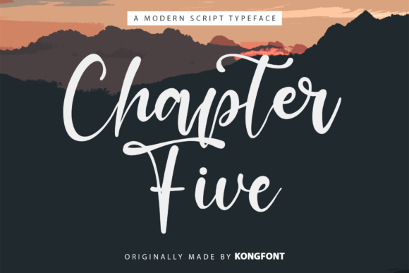 Chapter Five: A Modern Handwritten Script for Creative Designers