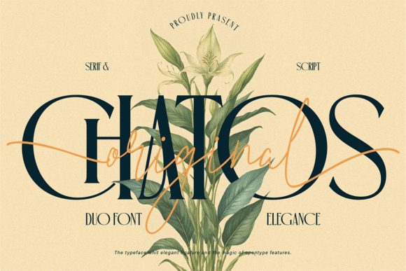 Chatos Original: Elegant Serif & Script Font Duo