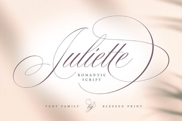 Introducing Juliette Script: Elegant Spencerian Font