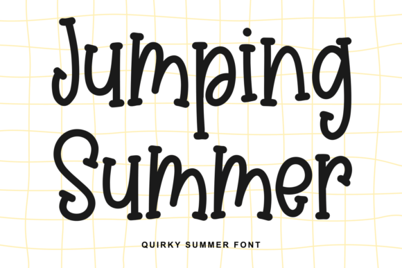 Jumping Summer: A Playful Font for Vibrant Designs