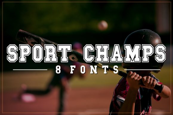 Sports Champs: A Playful Font for Athletic Designs