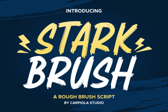 Stark Brush: A Handwritten Font for Authentic Design